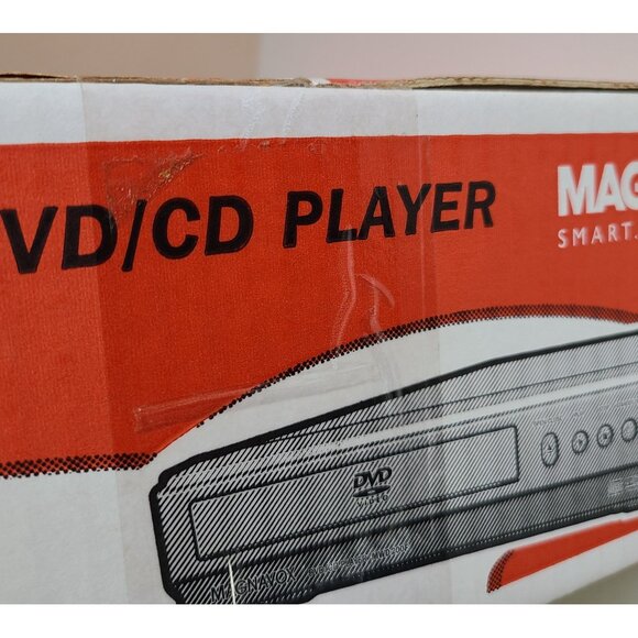 Magnavox MWD200F DVD/CD Player New In Box With Remote Factory Sealed - Picture 6 of 7